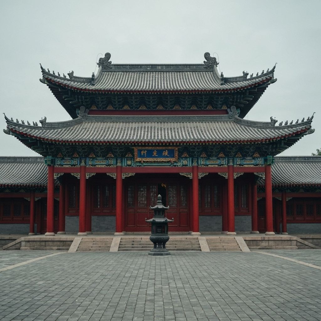 杭州灵隐寺大雄宝殿